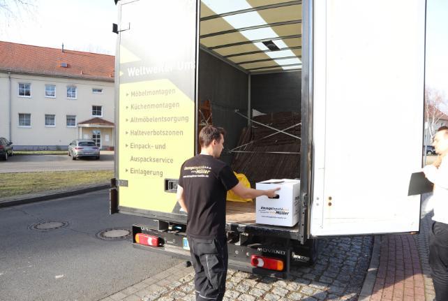 Studentenumzug organisieren in Puschwitz 